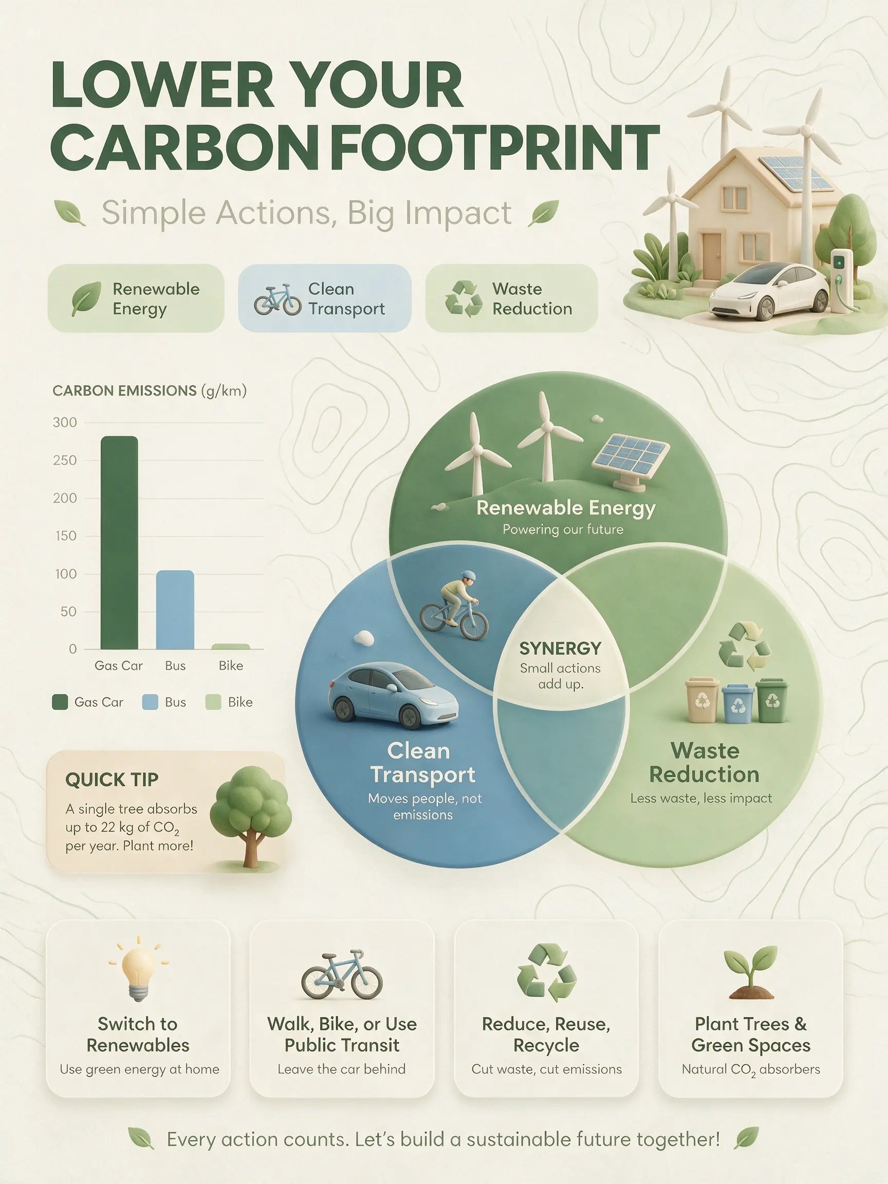 Official Seedream 5.0 Pro carbon-footprint reduction infographic