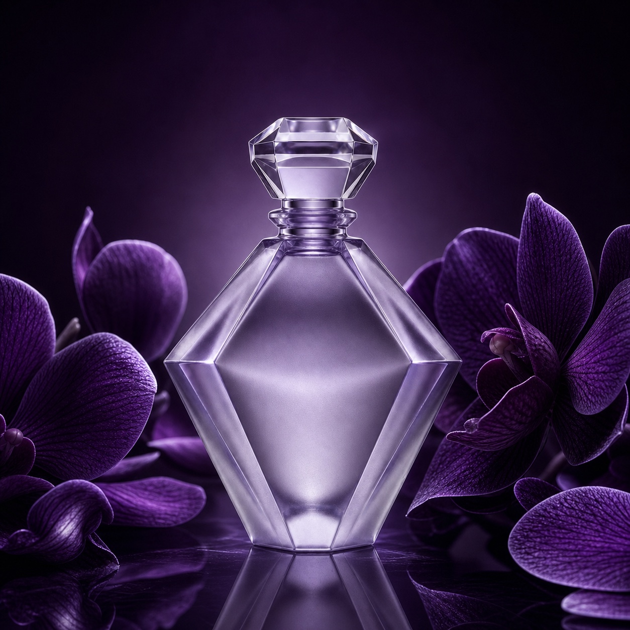 Final perfume campaign combining both visual references